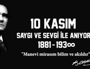 Büyük Önder Atatürk İstanbul’da anıldı