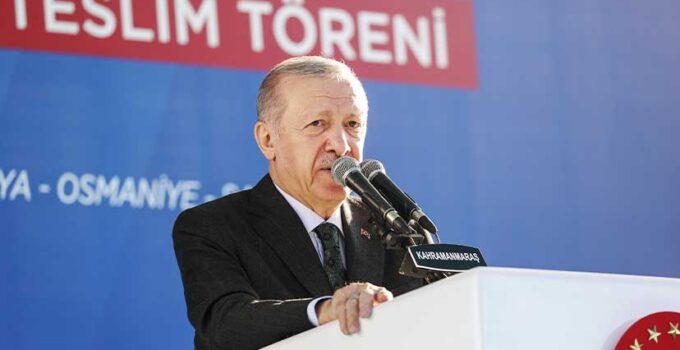 Cumhurbaşkanı Erdoğan, “Yeniden Güçlü Anadolu” 155 Bininci Konut Kura Çekimi ve Anahtar Teslim Töreni’nde konuştu