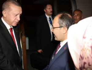 Cumhurbaşkanı Erdoğan, COP29 İklim Zirvesi için Azerbaycan’da