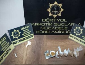 Hatay’da Uyuşturucu Operasyonunda 2 Şüpheli Gözaltına Alındı