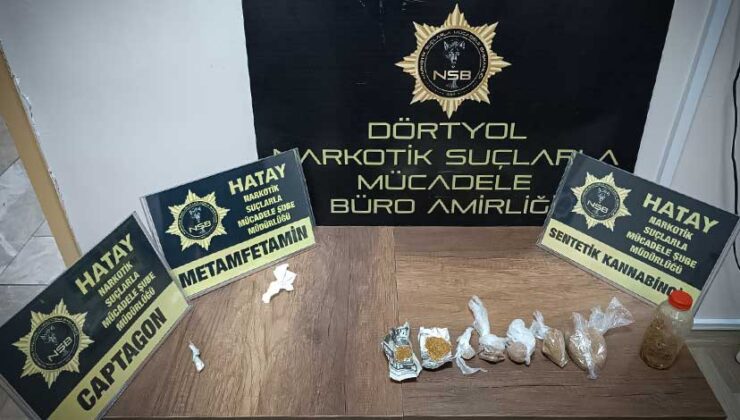 Hatay’da Uyuşturucu Operasyonunda 2 Şüpheli Gözaltına Alındı
