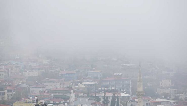 Hatay’da sis etkili oldu