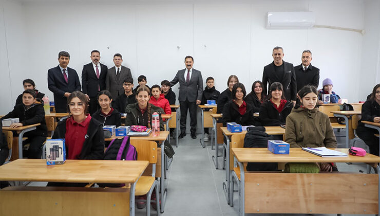 Hatay’da Depremde Yıkılan Okulun Yerine Yenisi Yapıldı