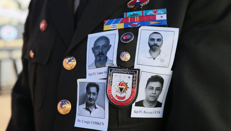 Muğla’daki helikopter kazasında ölen sağlık çalışanları için Antalya’da tören düzenlendi