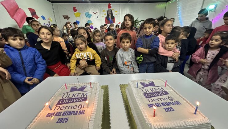 Hatay’da depremzede çocuklara yeni yıl eğlencesi düzenlendi