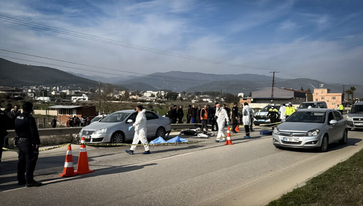 Antakya’da otomobile çarparak çekicinin altında kalan motosikletin sürücüsü hayatını kaybetti