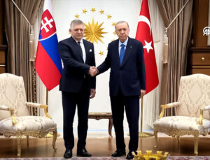 Cumhurbaşkanı Erdoğan, Slovakya Başbakanı Fico’yu Kabul Etti