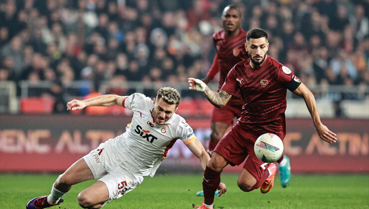Trendyol Süper Lig: Atakaş Hatayspor 1-1 Galatasaray