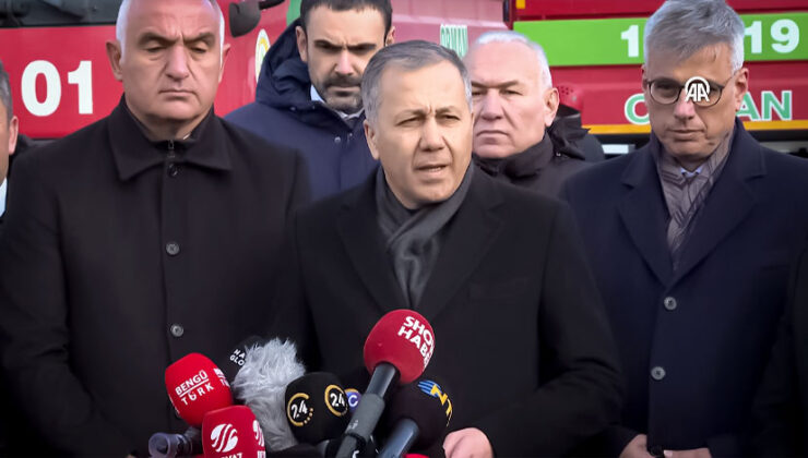 İçişleri Bakanı Yerlikaya’dan 6 Şubat depremlerine ilişkin açıklama