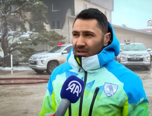 Kartalkaya’daki Yangından Anne, Kızı ve Torunları Pencereden Atlayarak Kurtuldu