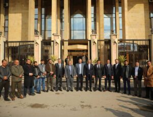 Hatay Büyükşehir Belediye Başkanı Öntürk, Suriye’de ziyaretlerde bulundu