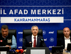 Kahramanmaraş’ta Ulusal ve Uluslararası Basın Mensupları Deprem Çalışmaları Hakkında Bilgilendirildi