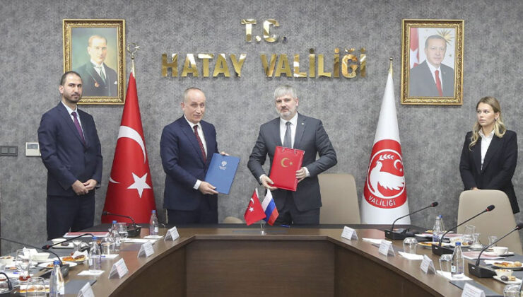 Hatay’da “Türkiye-Rusya Kentsel Gelişme Çalışma Grubu Toplantısı” yapıldı