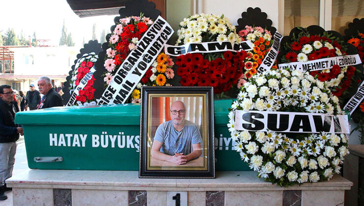 Antalya’da ölü bulunan gazeteci Seyfittinoğlu’nun cenazesi Hatay’da defnedildi