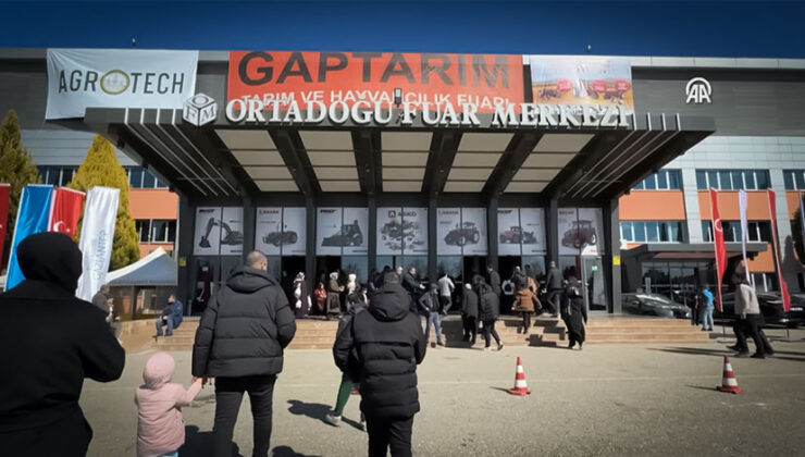 Gaziantep’te 15. Tarım, Tarım Teknolojileri ve Hayvancılık Fuarı devam ediyor