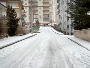 İç Anadolu’da kar etkili oluyor