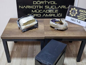 Dörtyol’da Kargo Operasyonu: Bilgisayar Kasasında 1 Kilo 47 Gram Skunk Ele Geçirildi