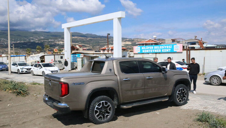 Hatay’da kumsalda pikapla drift yapan sürücüye 47 bin 235 lira ceza verildi