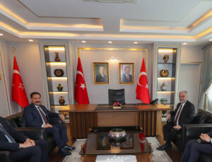 Türkiye’nin Şam Büyükelçiliği Geçici Maslahatgüzarı Köroğlu’ndan Vali Masatlı’ya Ziyaret