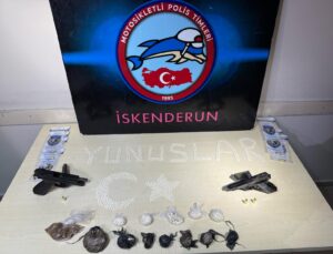 Hatay’da uyuşturucu operasyonunda 4 şüpheli tutuklandı