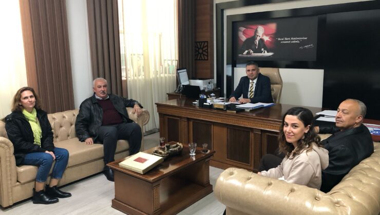 Yeşilay Hatay Şubesinden Başhekim Koyuncu’ya ziyaret