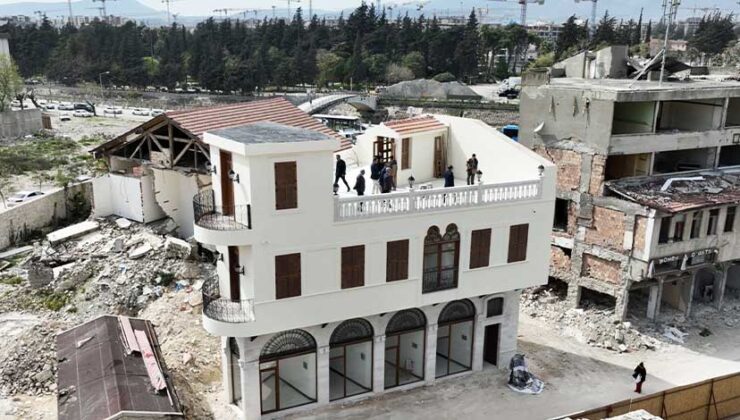 Depremde Yıkılan Hatay Edebiyat Müze Kütüphanesi Yeniden Ayağa Kalkıyor