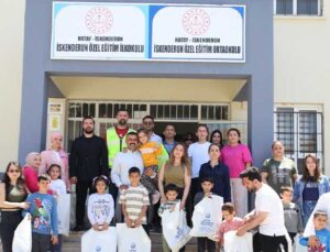 Hatay Büyükşehir Belediyesinden Özel Öğrencilere 23 Nisan Sürprizi