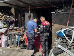 Hatay İskenderun’da Hurdacılara Denetim Gerçekleştirildi