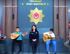 Tekirdağ Emniyet Müdürlüğü’nden 23 Nisan’a Özel Klip: Küçük Kalplerden Büyük Mesaj