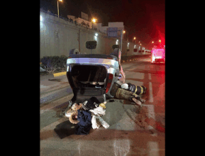 İskenderun’da Kontrolden Çıkan Otomobil Takla Attı: 2 Yaralı