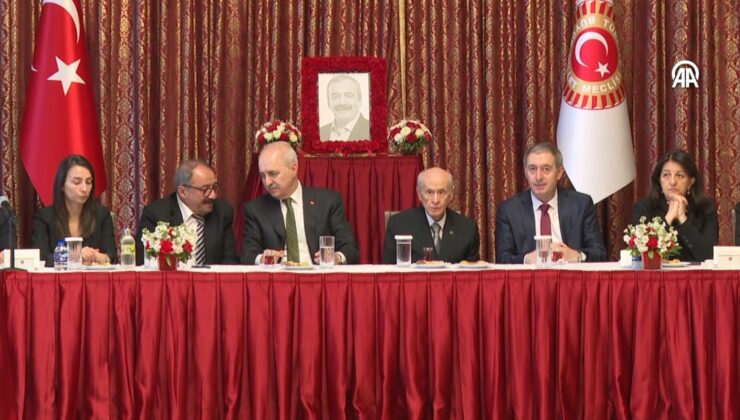 MHP Genel Başkanı Bahçeli’den Sırrı Süreyya Önder için DEM Parti’ye Meclis’te taziye ziyareti