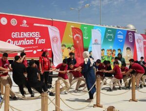 Geleneksel Oyunlar Tırı Hatay’da Depremzede Çocuklarla Buluştu