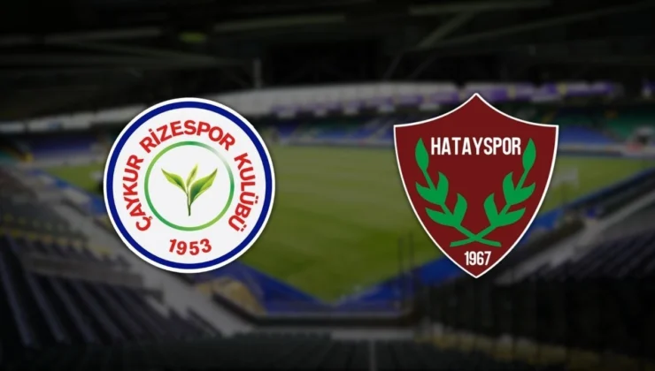 Hatayspor, Süper Lig’e Veda Ediyor: 5 Sezonluk Mücadeleye Rizespor Maçıyla Nokta
