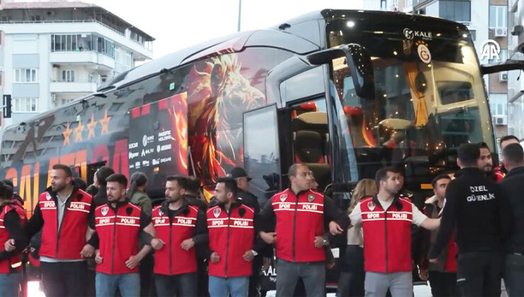 Galatasaray Kafilesi Türkiye Kupası Finali İçin Gaziantep’e Geldi