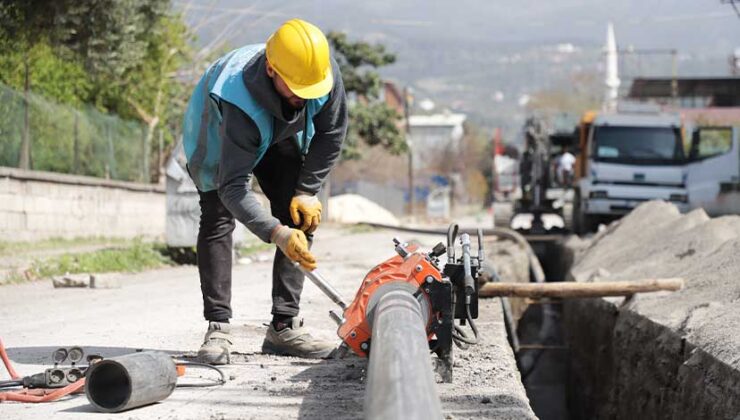 Hatay’ın Depremde Hasar Gören Su Altyapısı Yenileniyor