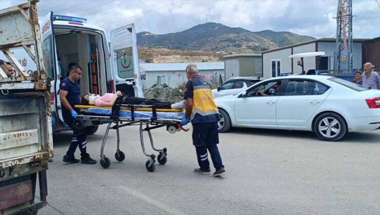 Samandağ’da Otomobille Çarpışan Motosiklette 1 Kişi Yaralandı