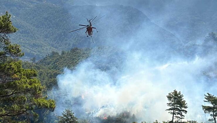 Antalya Serik ve Aksu’daki Yangınlar Kontrol Altına Alındı, Alanya ve Kurşunlu’da Müdahale Sürüyor