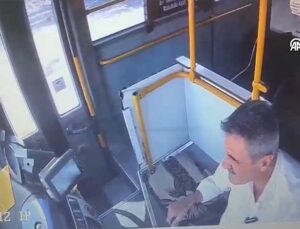 Gaziantep’te Halk Otobüsü Şoförüne Silahlı Saldırı Kamerada