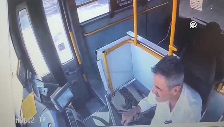 Gaziantep’te Halk Otobüsü Şoförüne Silahlı Saldırı Kamerada