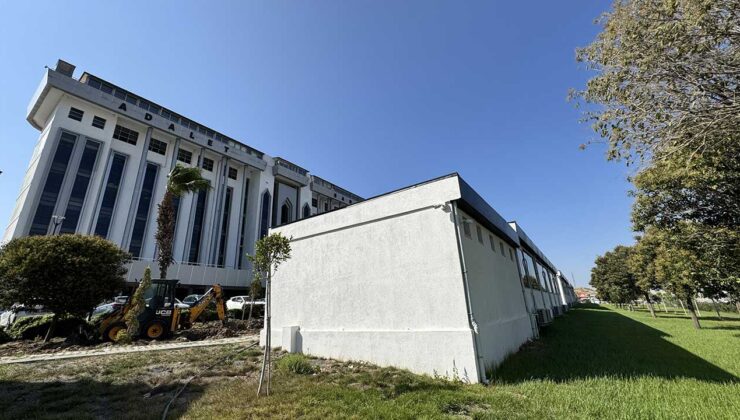 Hatay Adliyesi’ne Çelik Konstrüksiyonlu Yeni Ek Bina Açıldı