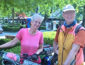 Türkiye’yi Bisikletle Gezen Alman Çift 1400 Kilometreyi Geride Bıraktı