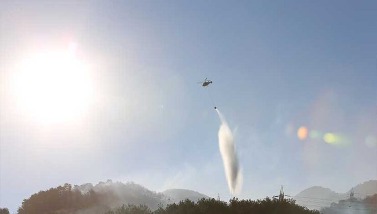 Hatay Dörtyol’da Orman Yangını Devam Ediyor: Müdahale Sürüyor