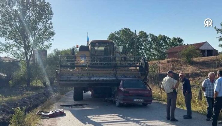 Kastamonu’da Biçerdöver ile Otomobil Çarpıştı: 60 Yaşındaki Sürücü Hayatını Kaybetti