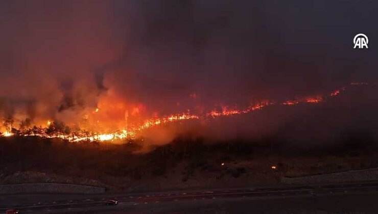 Orhaneli’de Yangın Yeniden Büyüdü: Şiddetli Rüzgar Müdahaleyi Zorlaştırıyor
