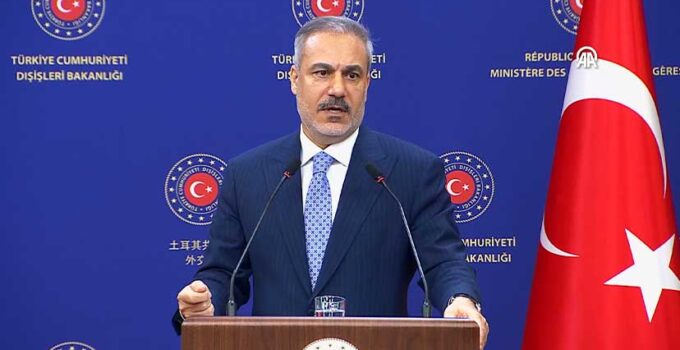 Dışişleri Bakanı Fidan: “Suriye’deki Bölme Çabaları Milli Güvenliğimize Tehdittir”