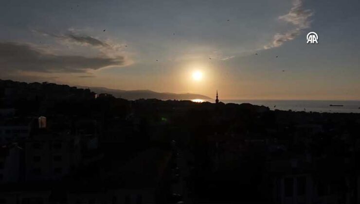 Trabzon’da Gün Batımı Büyüledi: Tarihi Noktalarda Kartpostallık Manzaralar