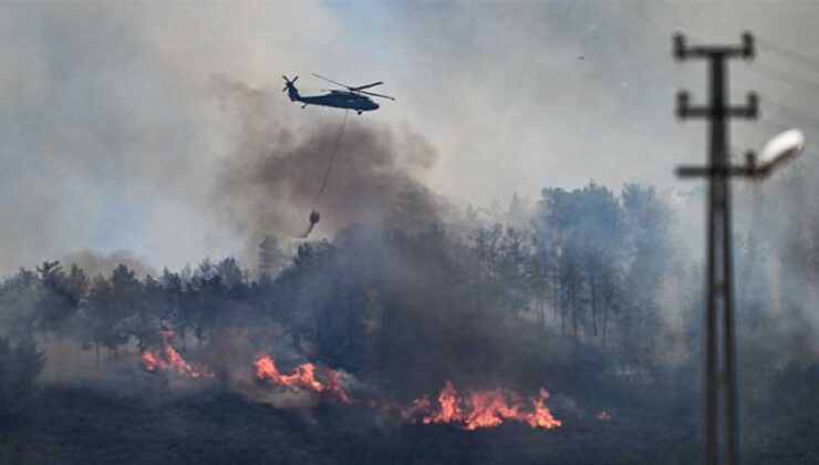 Hatay Antakya’da Orman Yangını Sürüyor: 3 Mahalle Tahliye Edildi