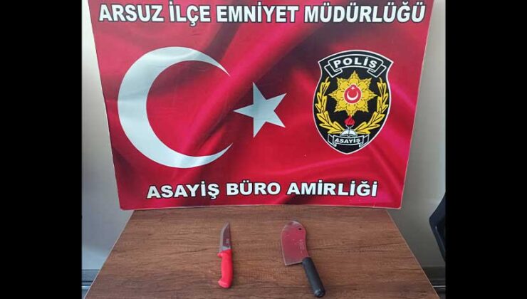 Arsuz’da Kamyona Satırla Saldıran 2 Kişi Tutuklandı