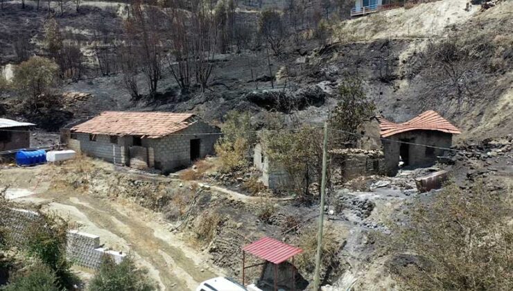 Depremi atlattı, yangında eşyalarını kaybetti…