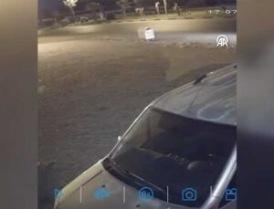 Kırıkhan’da Çöp Konteyneri Hırsızlığı Kamerada: Minibüsle Götürdüler
